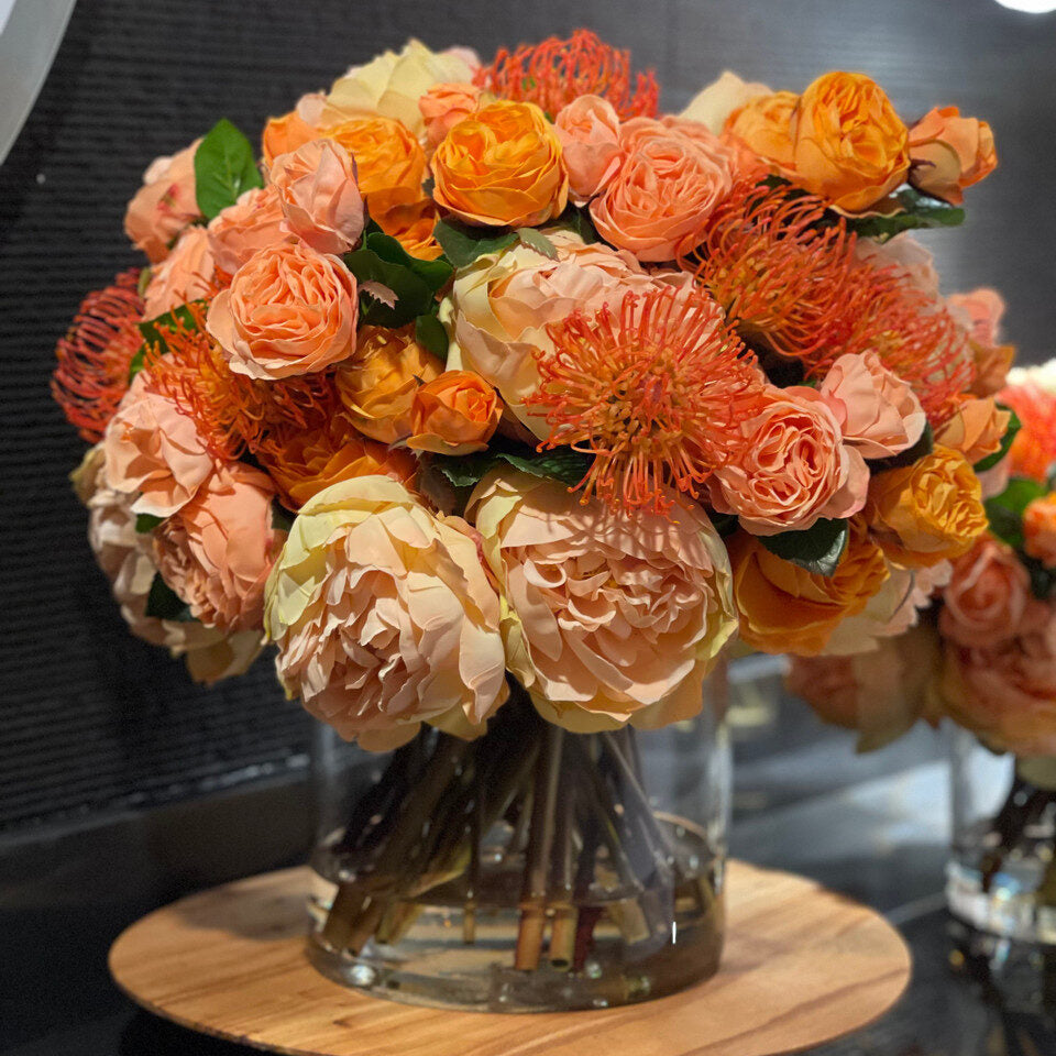 Harvest Collection · 8″ Rota Mixed Bouquet