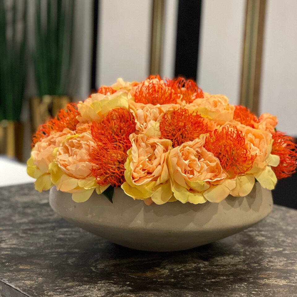 Harvest Collection · Newport Bowl Mixed Bouquet