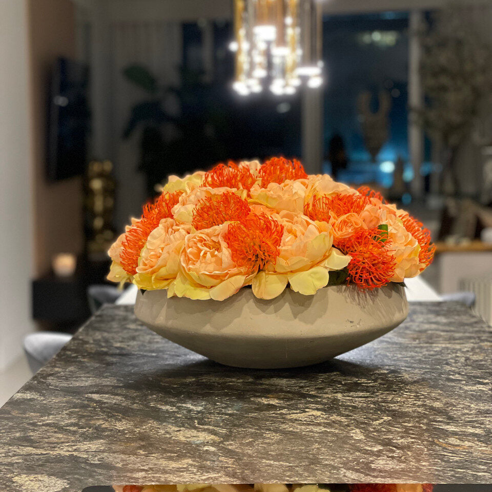 Harvest Collection · Newport Bowl Mixed Bouquet